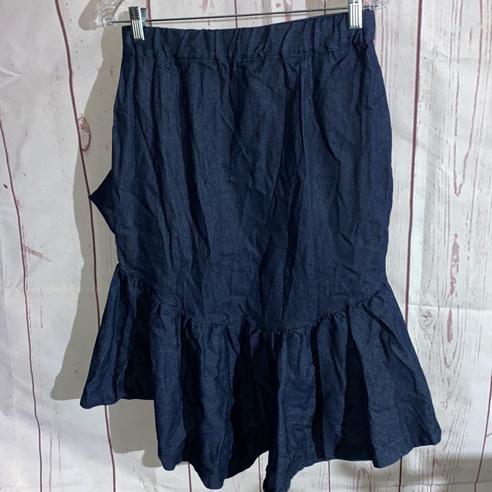 Tiered Ruffle Hem MIDI skirt - Picture 4 of 5